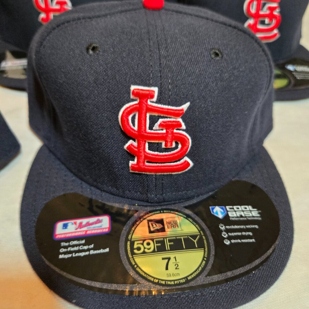 St. Louis Cardinals NewEra On-Field Authentic 59FIFTY Fitted Hat ALL SIZES - Picture 4 of 9